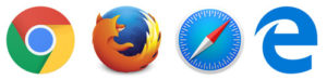 Populaire webbrowsers