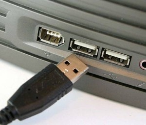 USB-poort en kabel
