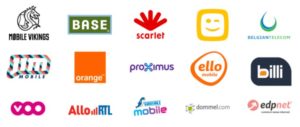 Mobiele providers en operatoren in België.