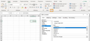 Getalnotatie in MS Office Excel