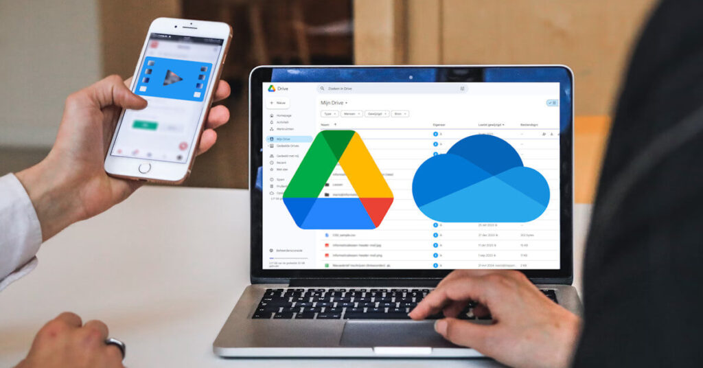 Upload video's van je smartphone naar Onedrive of Google Drive